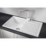 Кухонная мойка GRANULA GR-8002 арктик (белый) 8002 APKTIK