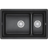 Кухонная мойка GRANULA KS-7304U, черный 7304U CHEPHYII