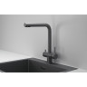 Смеситель для кухни GRANULA 7011 графит матовый 7011 GPAFIT MATOBYII