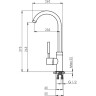 Смеситель GRANULA GR-2125 классик 2125 KLACCIK