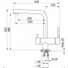 Смеситель GRANULA GR-2305 песок 2305 PECOK