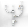 Сифон двойной GRANULA GRAND 3 1/2 С.Н. 391-11-22 CF-0007